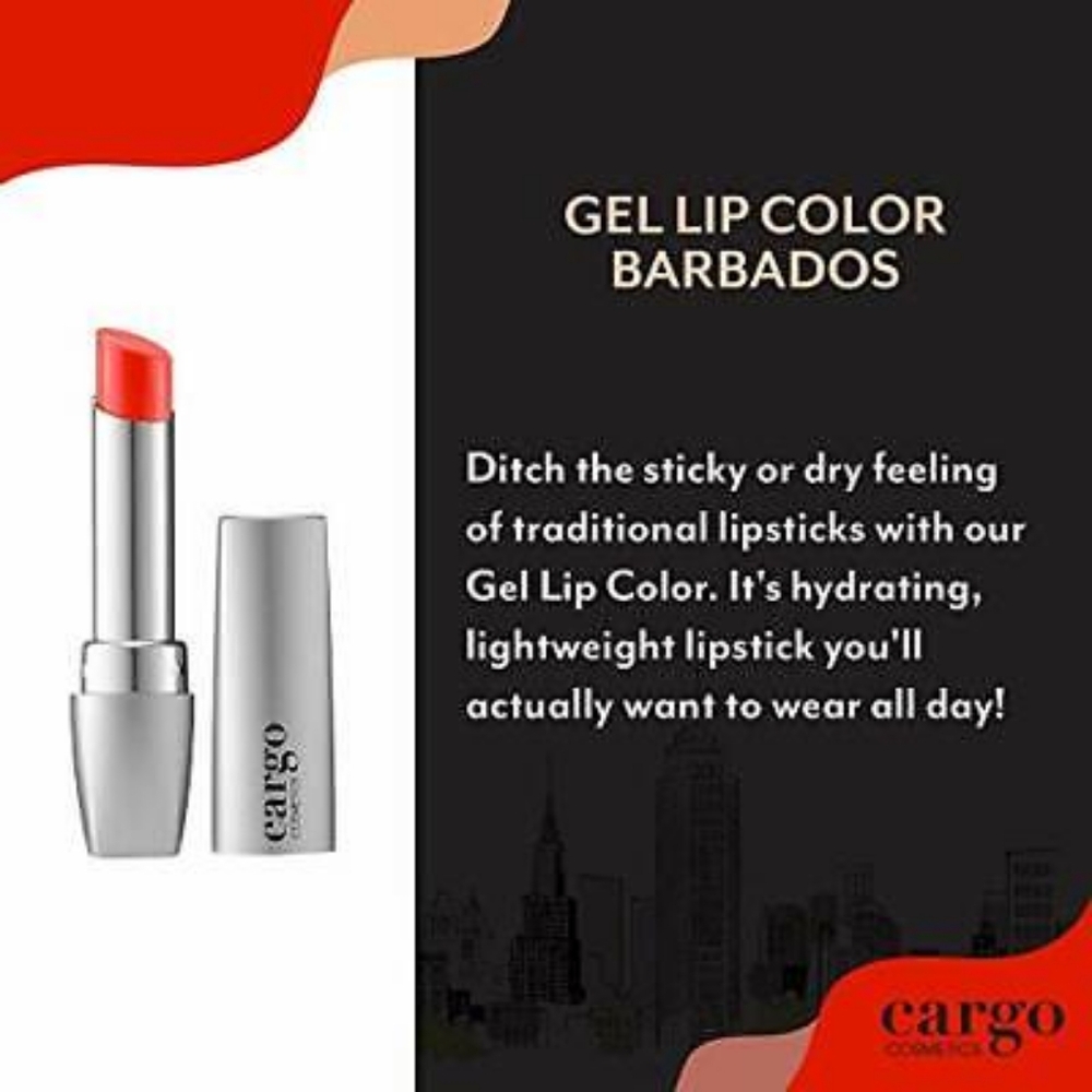 🆕️SEALED🆕️CARGO Gel Lip Color "BARBADOS"💋